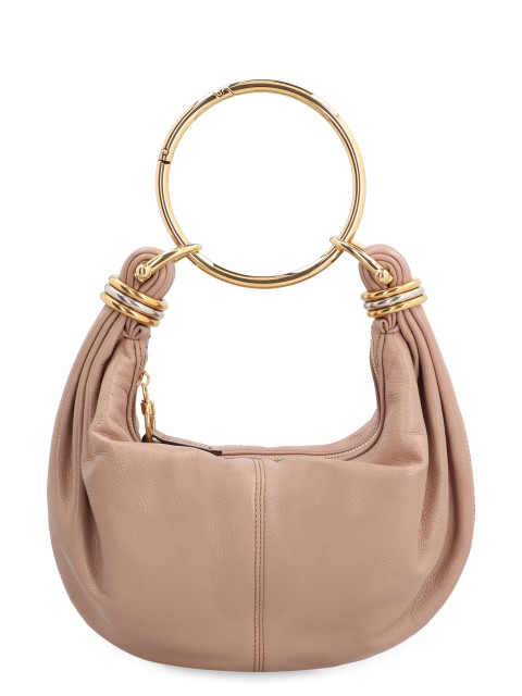 Bracelet leather hobo-bag