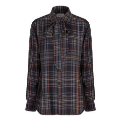 Check pattern shirt