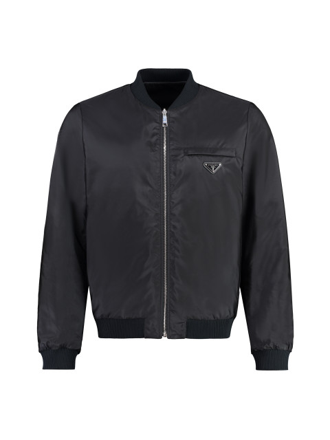 Lambskin bomber jacket