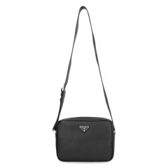 Leather messenger bag