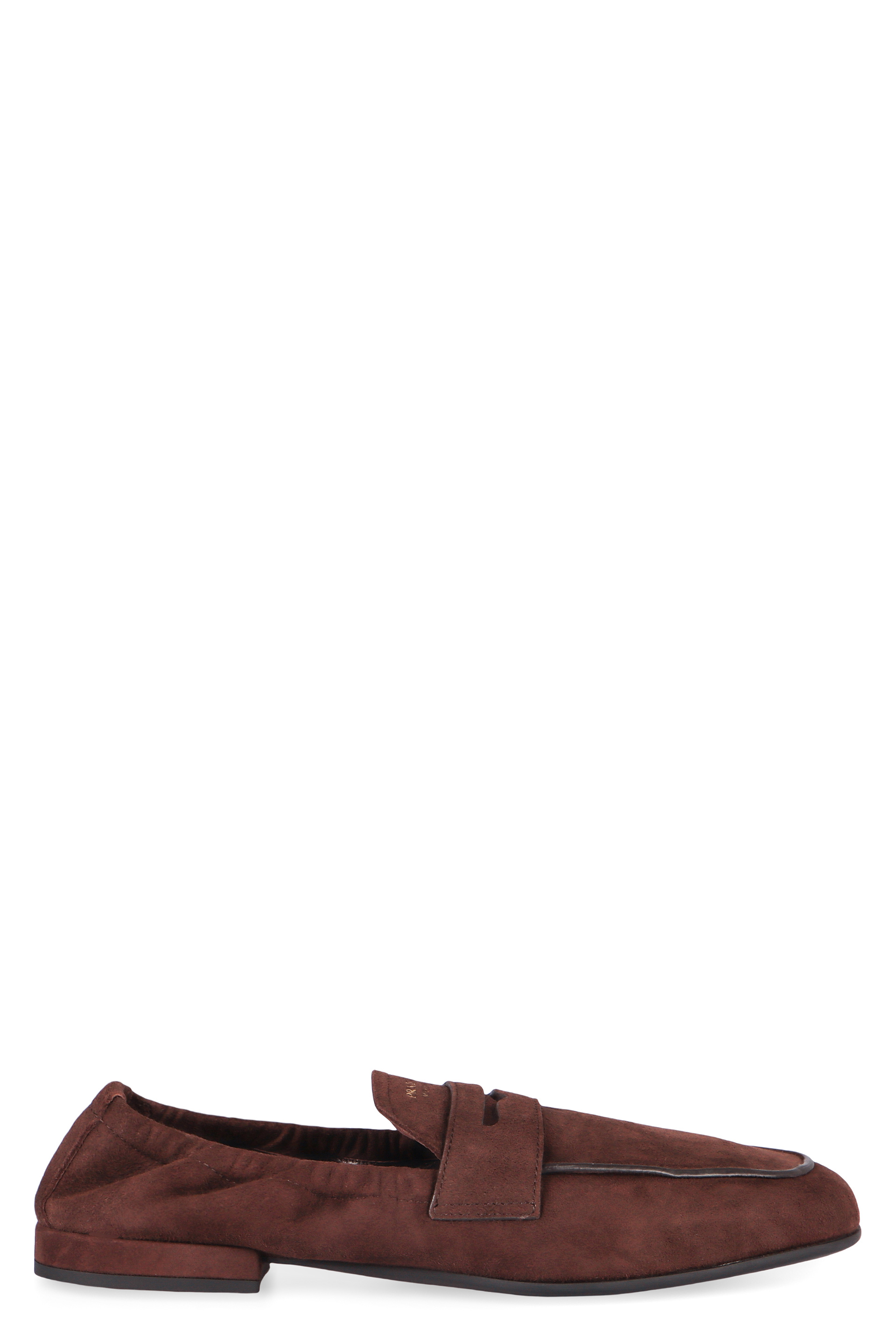Suede loafers