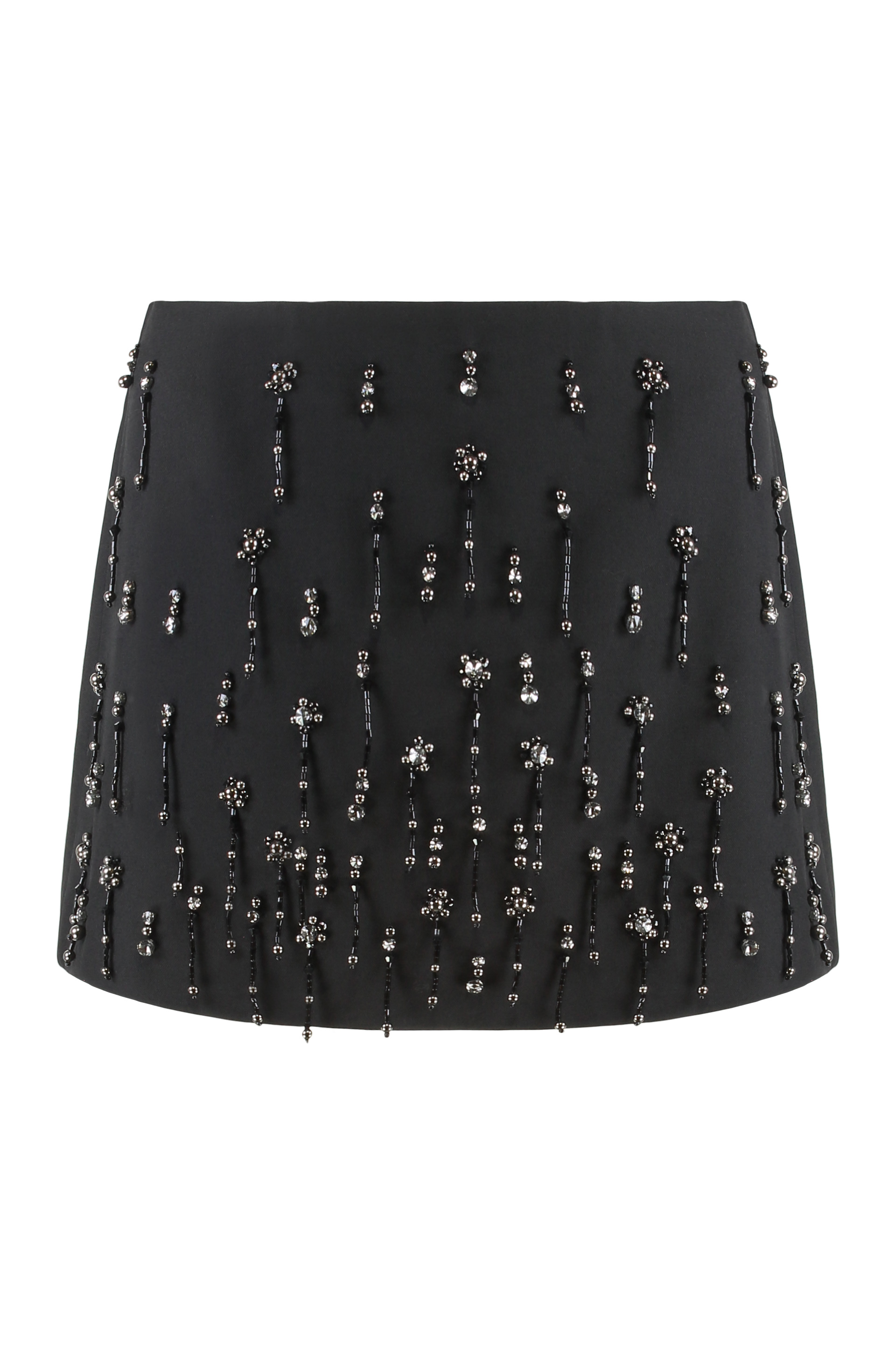 Miniskirt Memory with crystals and pearls