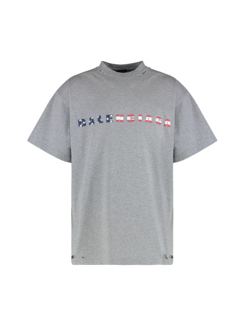 T-shirt crew neck in cotton