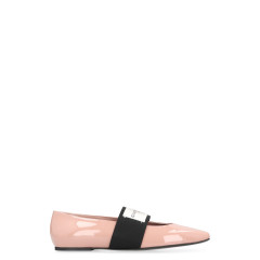Ballerina Sliced Square in patent leather
