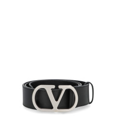 VLogo Signature Leather belt