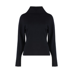 Sweater with turtleneck in wool and cashmere