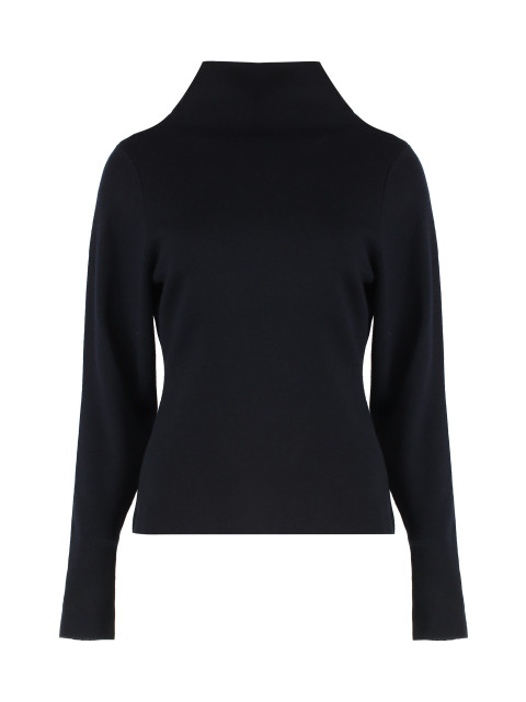 Sweater with turtleneck in wool and cashmere
