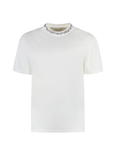 Cotton crew-neck T-shirt