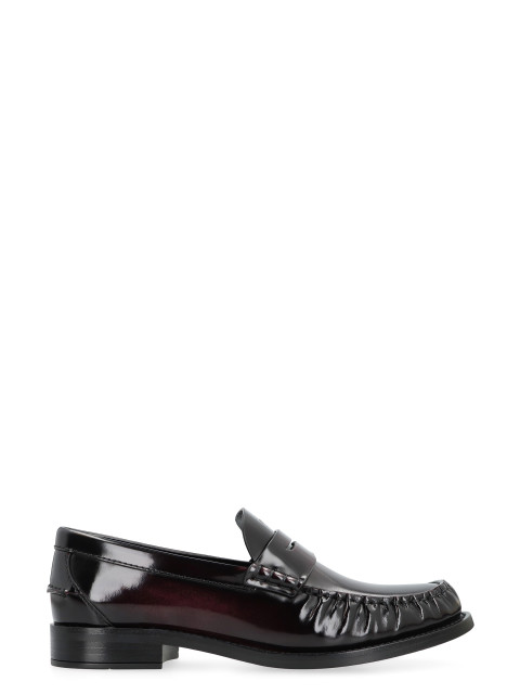 Suede loafers
