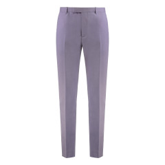Trousers in dry wool gabardine