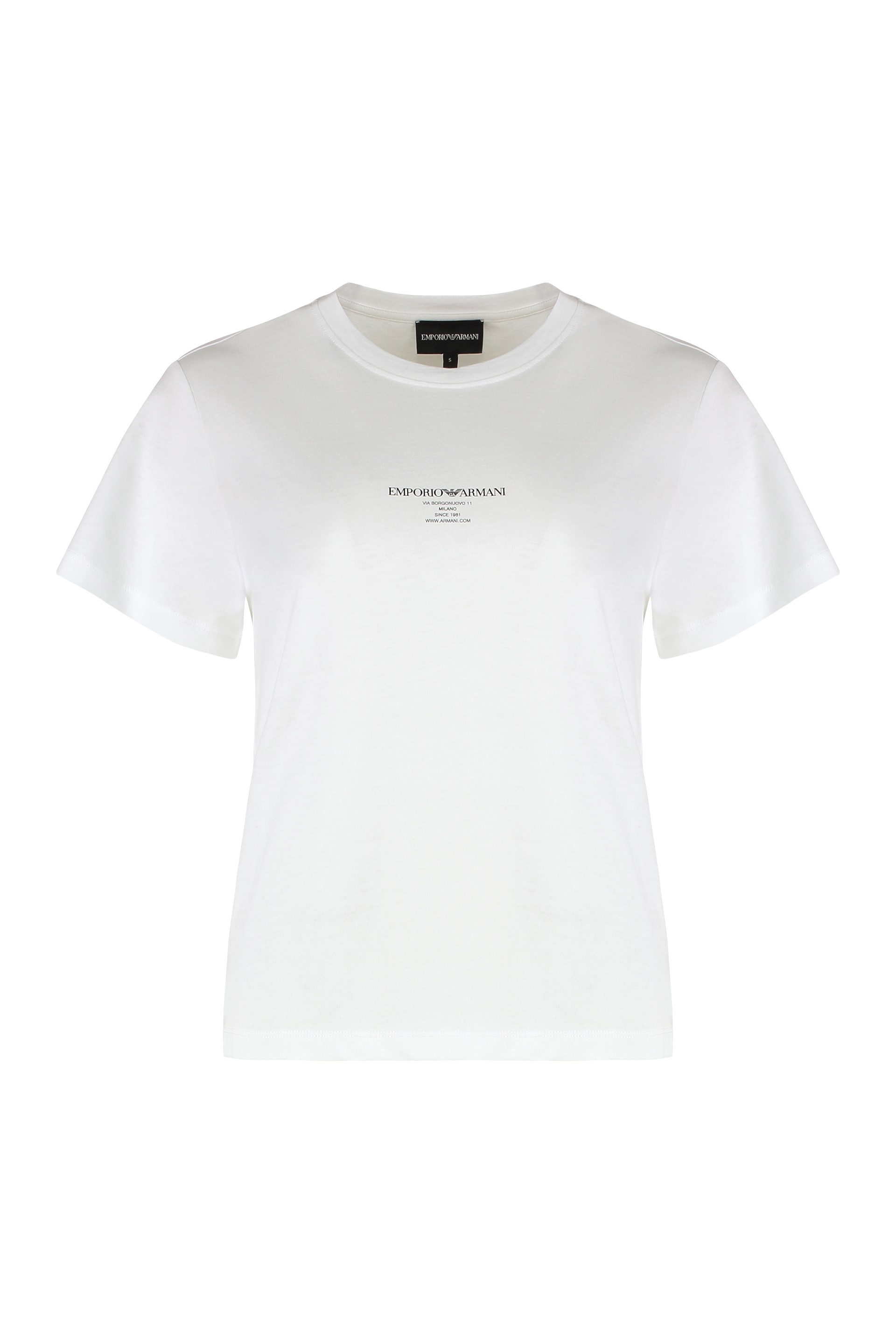 Crew neck T-shirt with logo