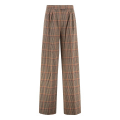Pants in Prince of Wales jersey