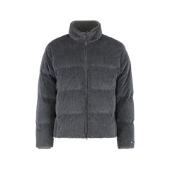 Ultralight down jacket in cashmere and cotton