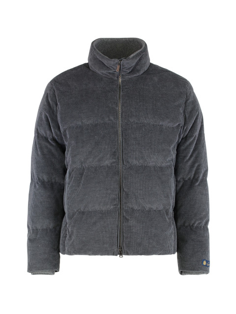 Ultralight down jacket in cashmere and cotton