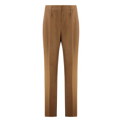 Trousers in wool gabardine