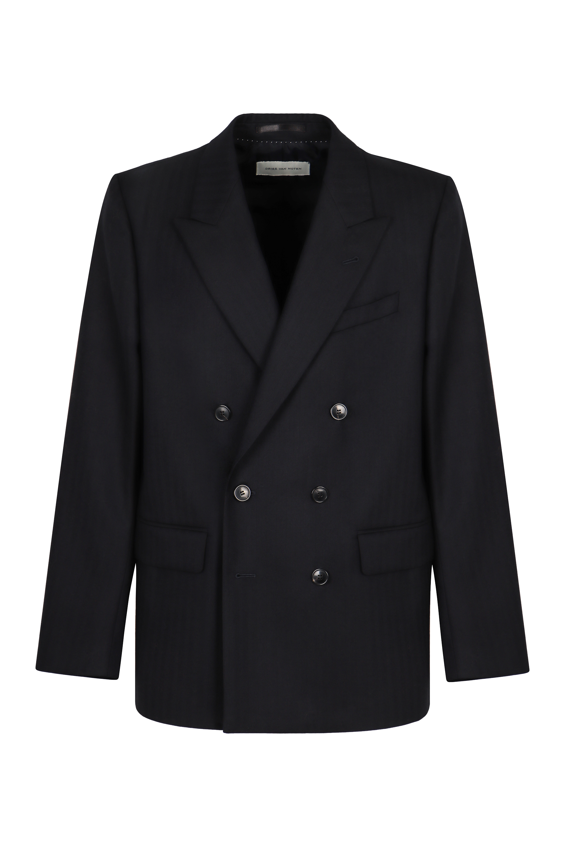 Buforden double-breasted jacket in wool