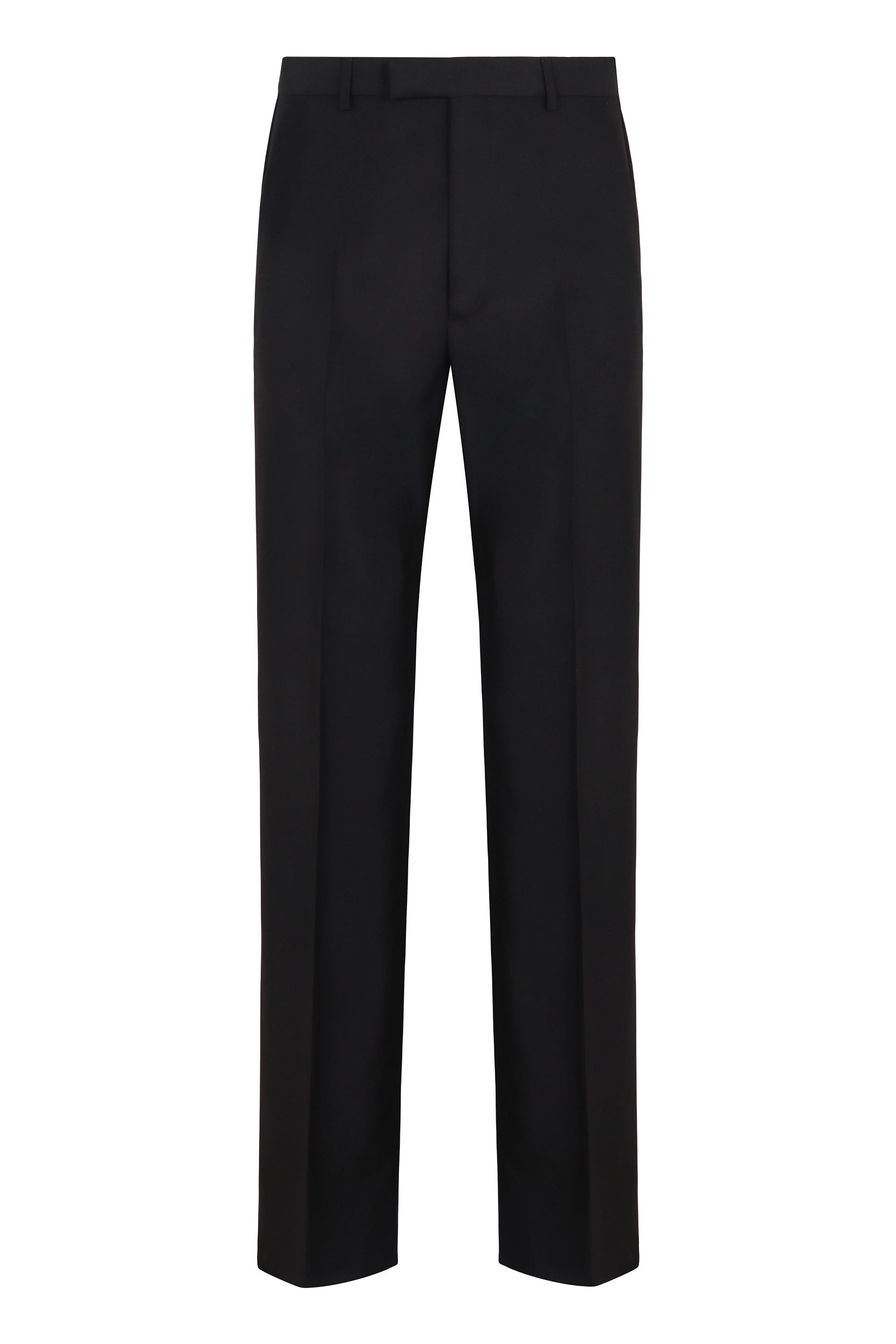Silk twill trousers