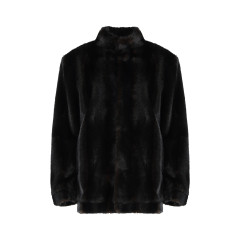 Faux fur jacket