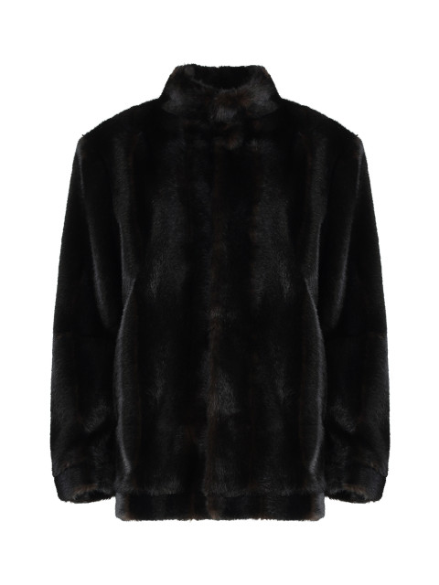 Faux fur jacket