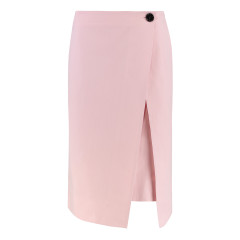 Cotton wrap skirt