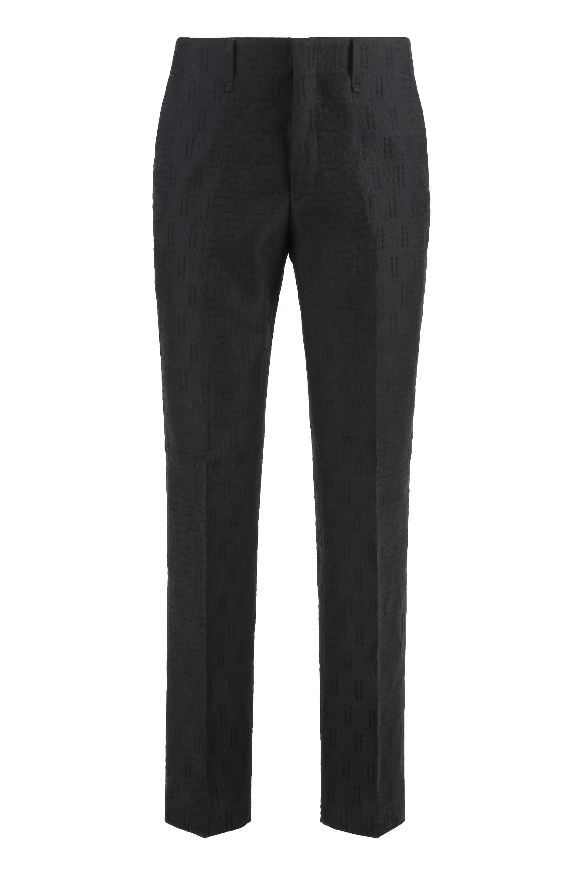 Linen and cotton trousers