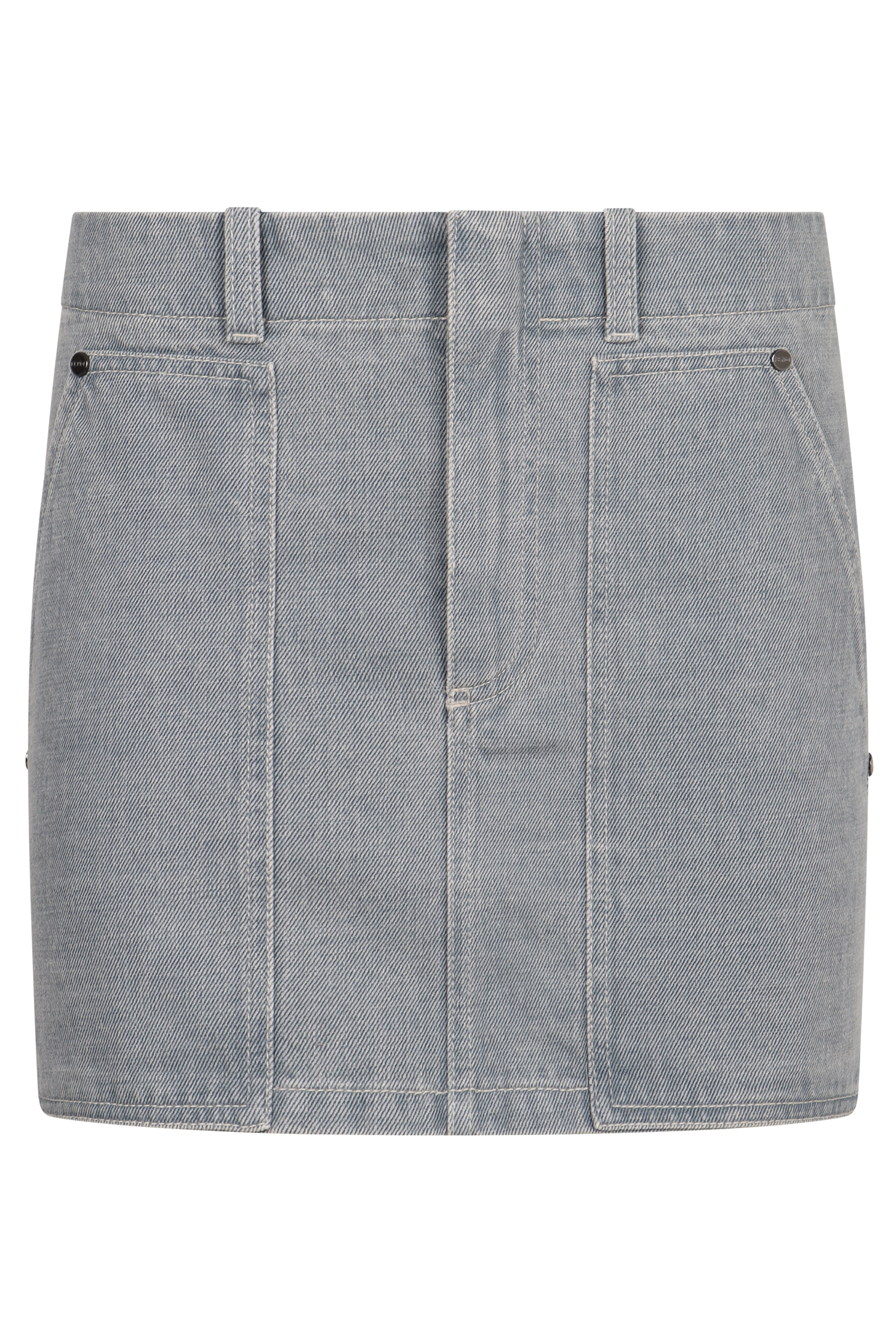 Denim mini skirt