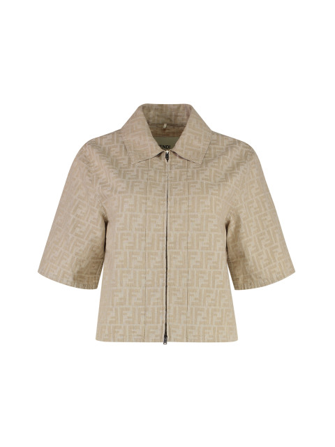 Cotton-linen blend jacket