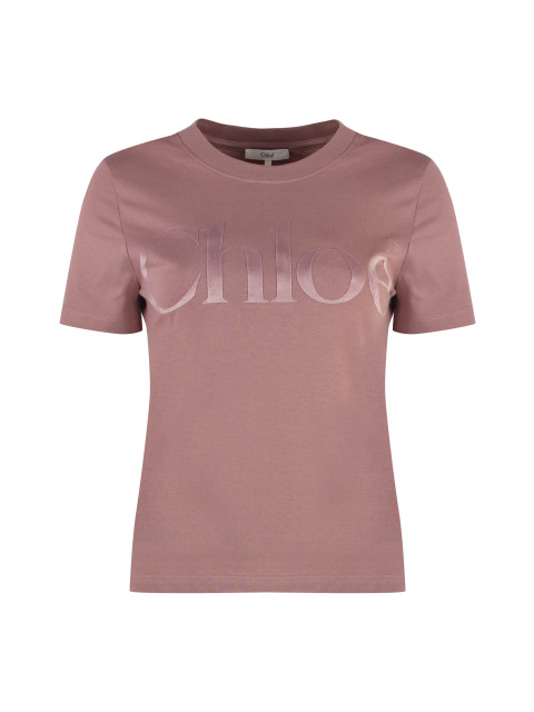 Cotton crew-neck T-shirt