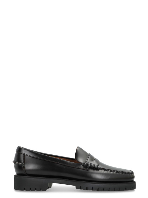 Moccasins Dan Lug in Leather