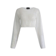 Open-knit top