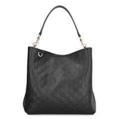 GG Emblem leather bucket bag