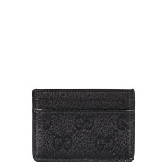 GG Emblem leather card holder
