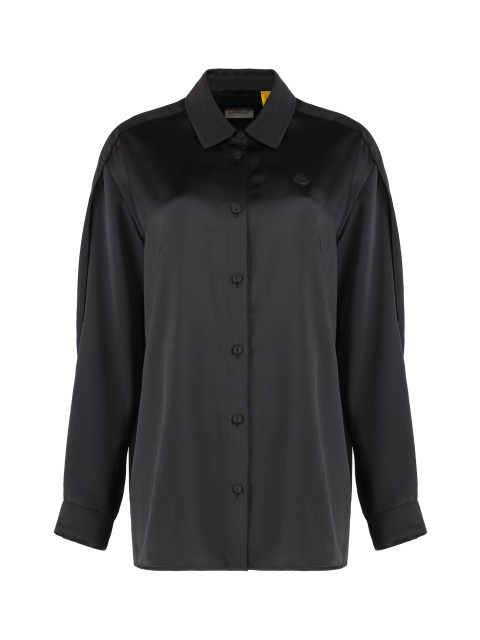 4 Moncler Edward Enninful - Technical fabric shirt