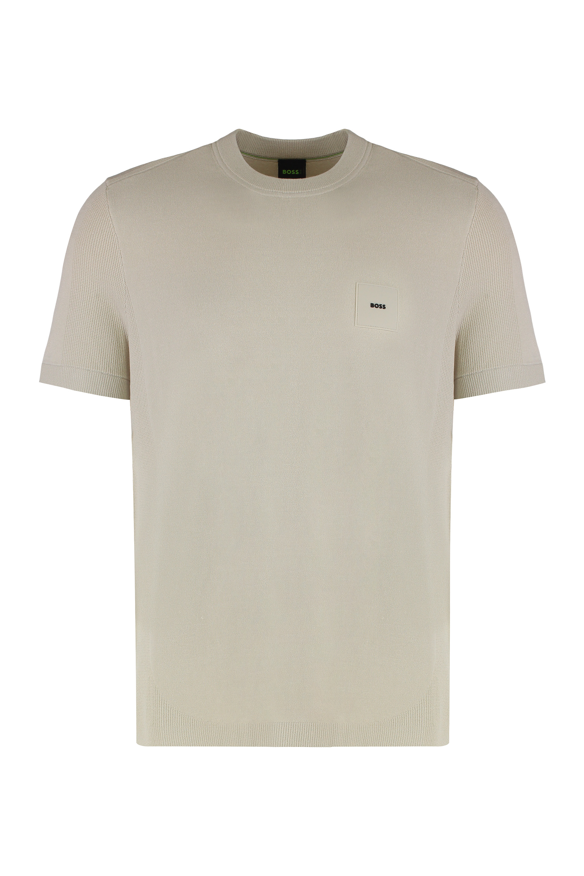 T-shirt short-sleeved in knit