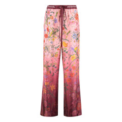 Silk printed pants