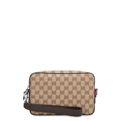 Shoulder bag in GG fabric small size