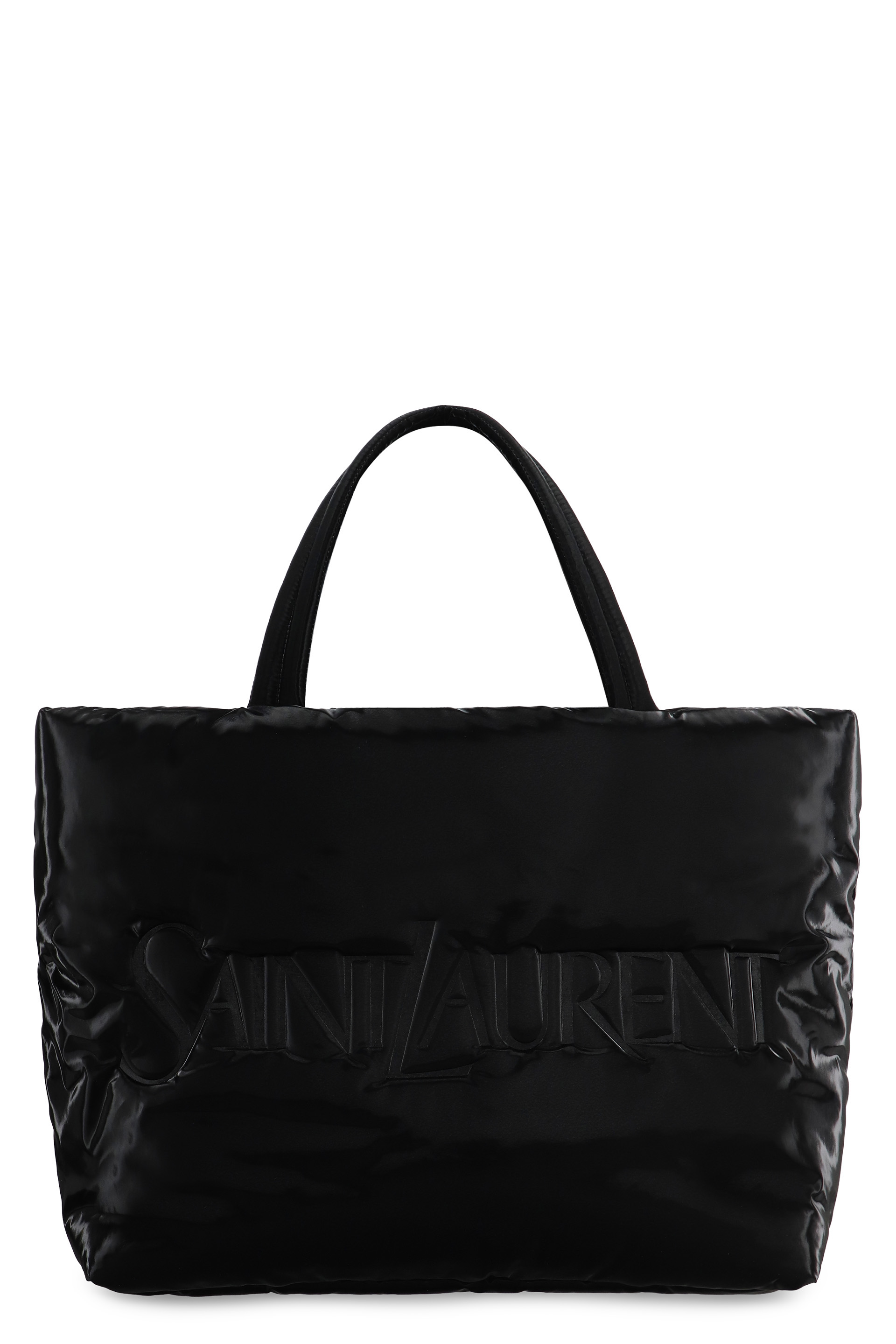 Tote bag in padded nylon