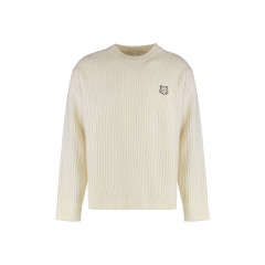 Ribbed wool sweater