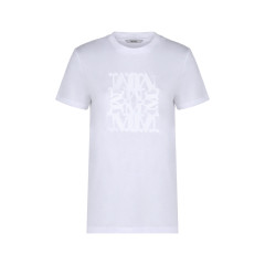 Cotton T-shirt with embroidery