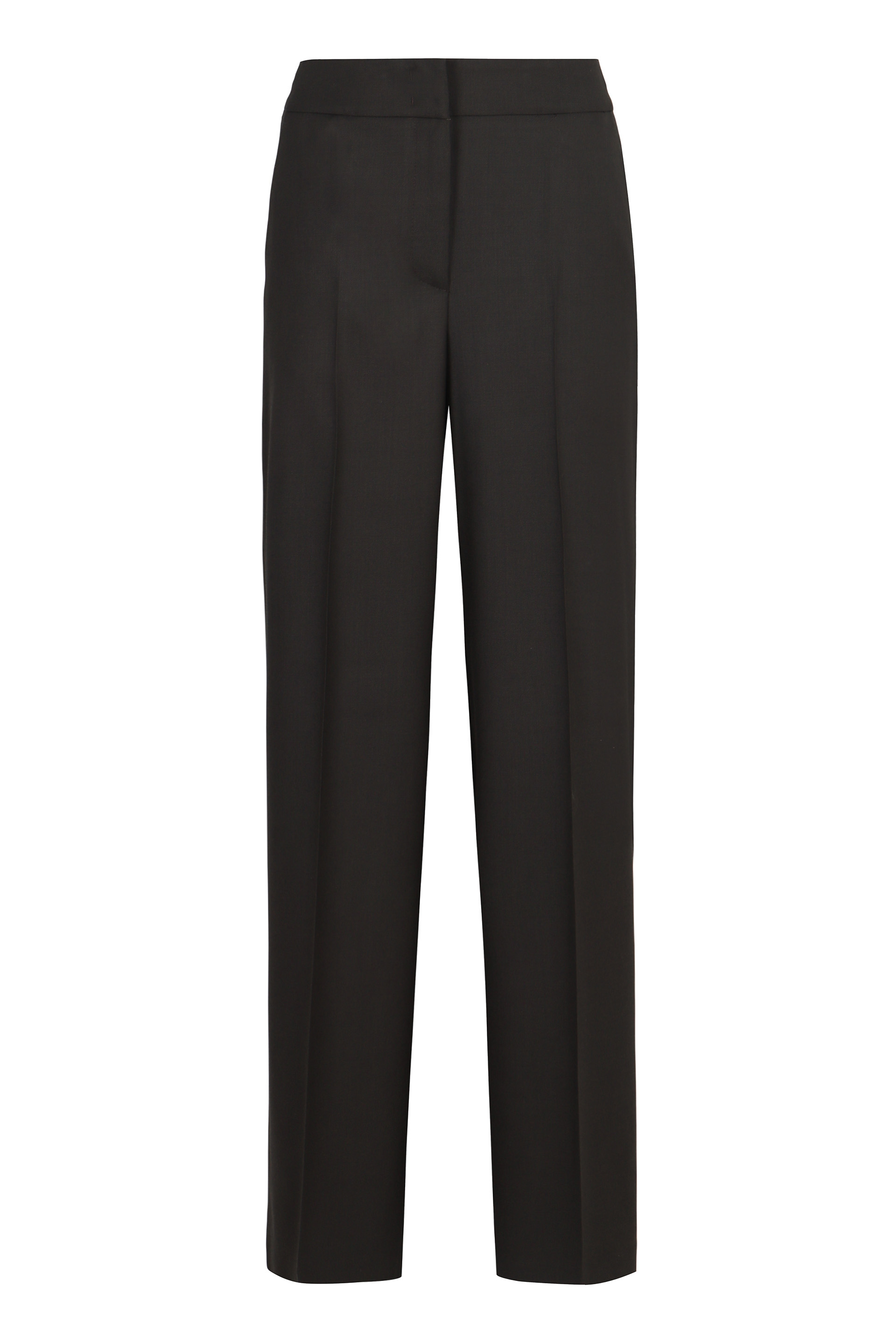 Straight cotton pants