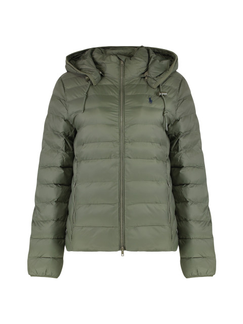 Short jacket with hood