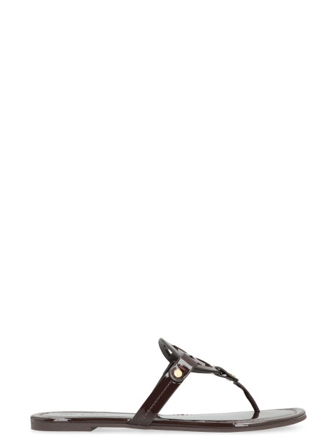 Miller flip-flops in leather