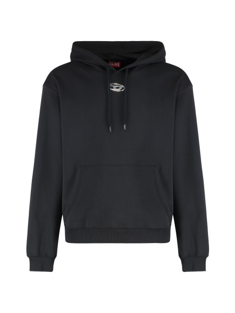 Sweatshirt s-norm-hood-iod in cotton