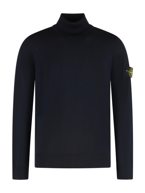 Sweater with turtleneck in wool