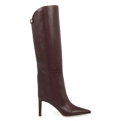 Knee-high Alize boots in leather
