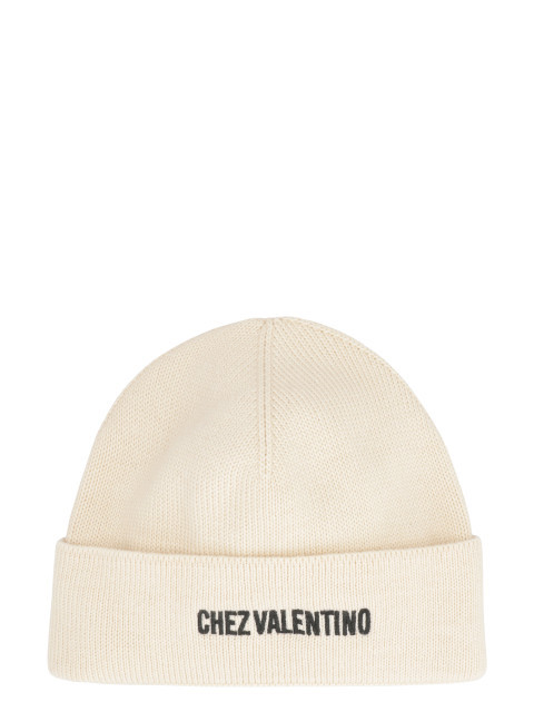 Ribbed knit beanie