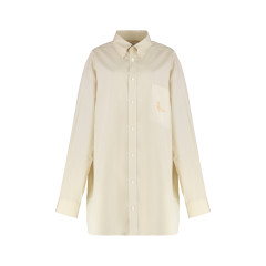 Oversized cotton shirt