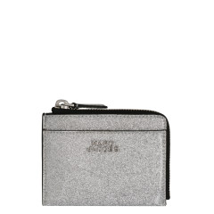 The Coated Glitter Everyday Top Zip Wallet