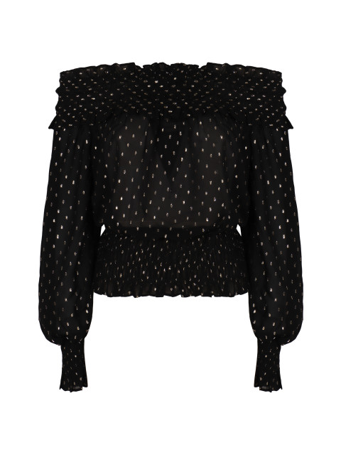 Top Off-Shoulder in chiffon