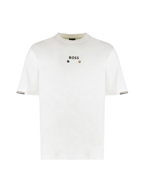 Cotton crew-neck T-shirt